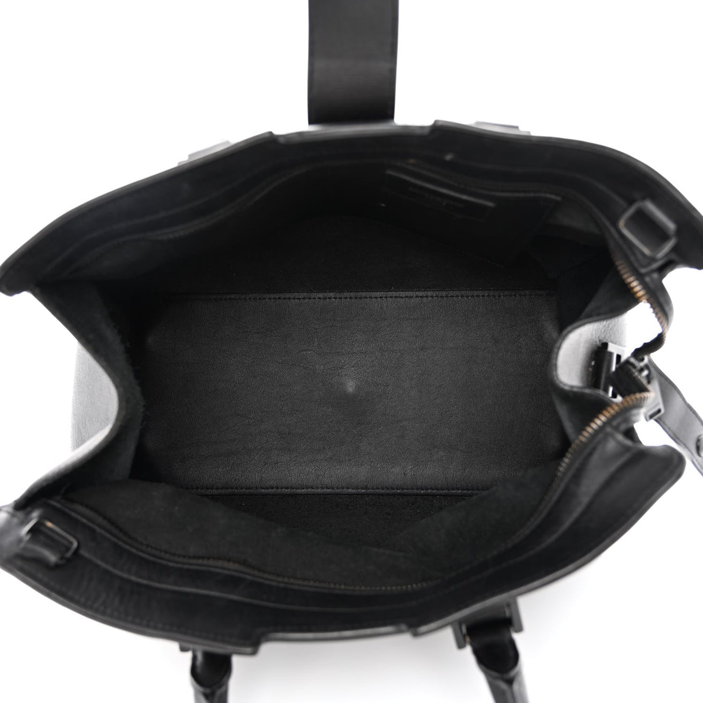 Calfskin Small Monogram Cabas Black