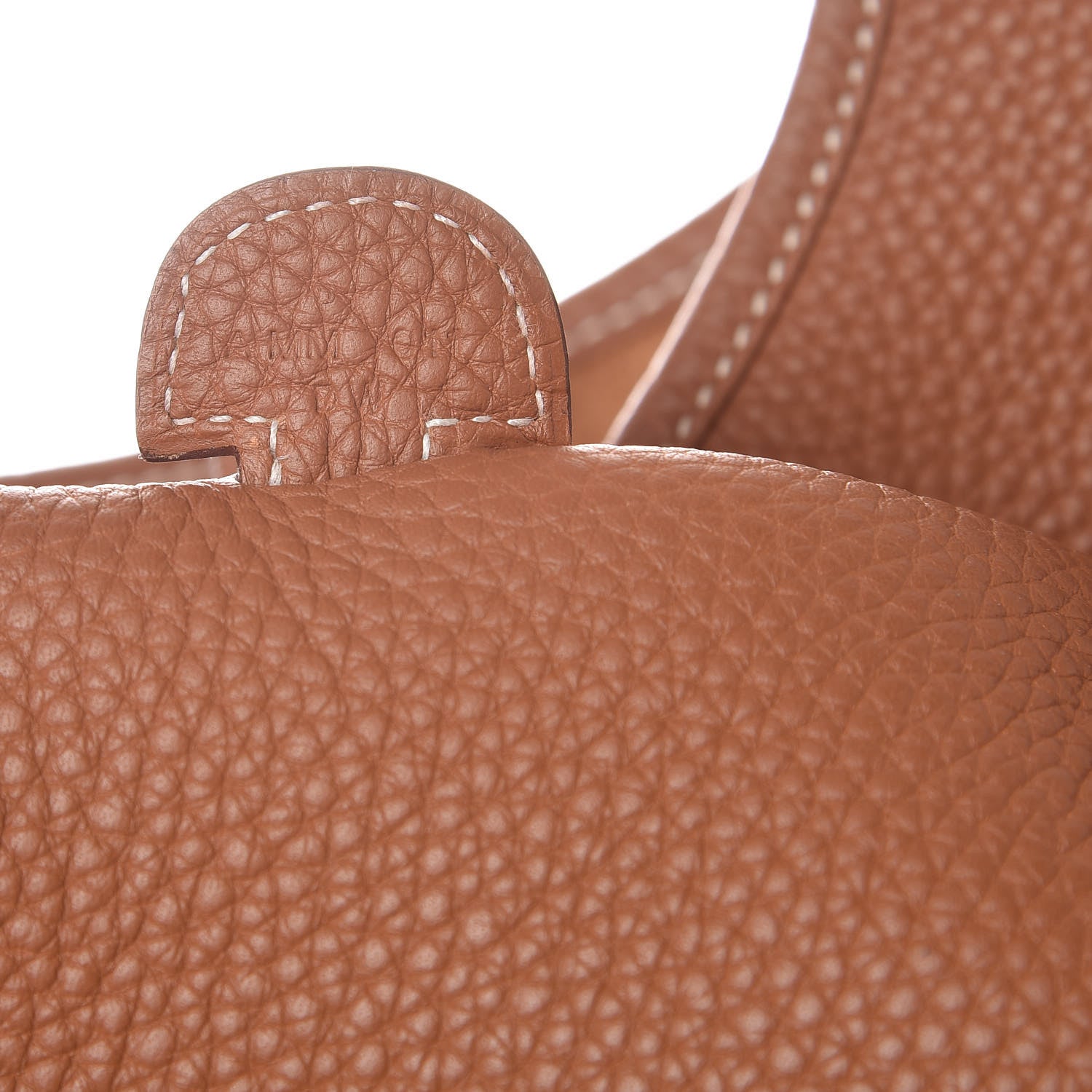 Hermes Taurillon Clemence Evelyne III PM Gold 7 of 8