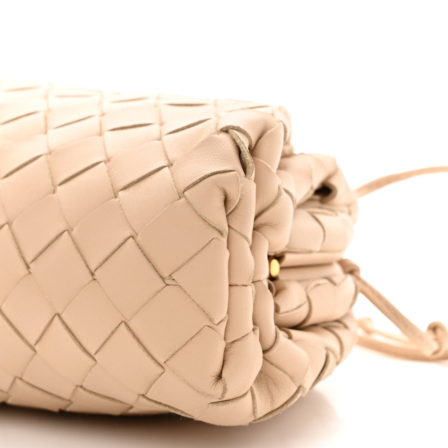 Bottega Veneta Nappa Intrecciato The Mini Pouch Almond 10 of 10