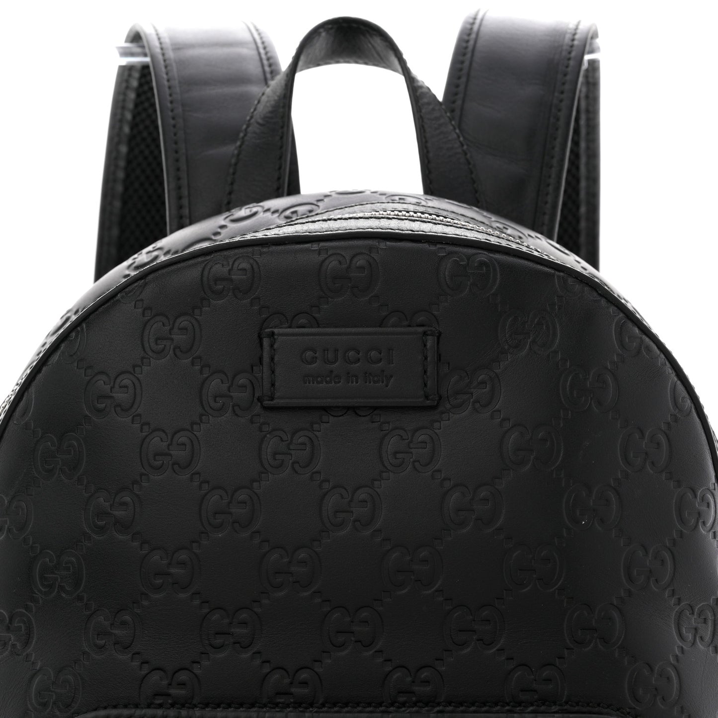 Guccissima Signature Small Day Backpack Black