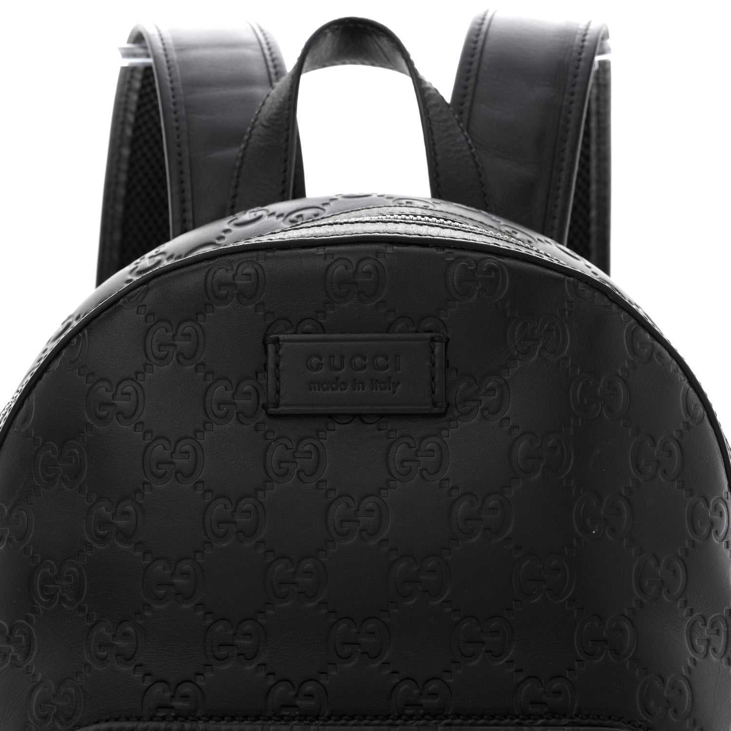 Gucci Guccissima Signature Small Day Backpack Black 8 of 13