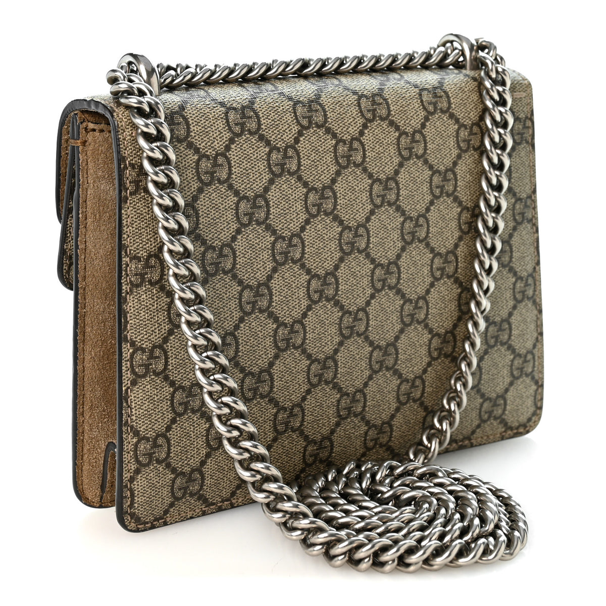 GG Supreme Monogram Mini Dionysus Shoulder Bag Taupe