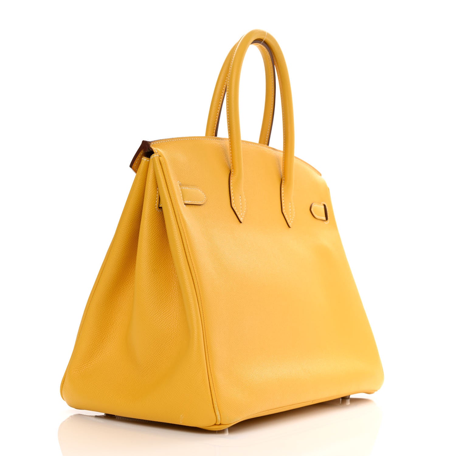 Hermes Epsom Verso Birkin 35 Curry Etoupe 3 of 13
