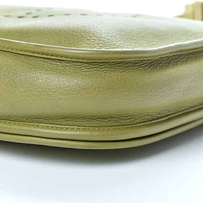 Hermes Taurillon Clemence Evelyne III PM Vert Anis 9 of 18