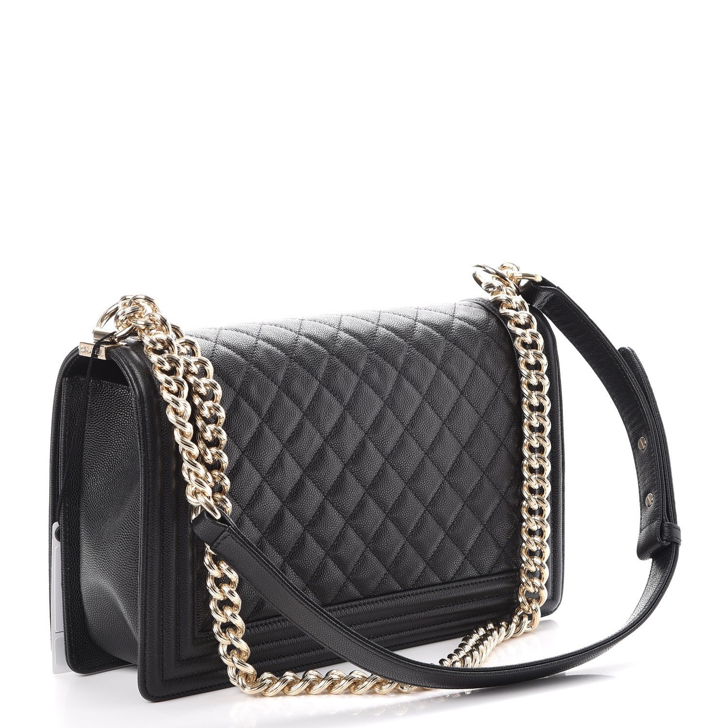 Chanel Caviar Quilted New Medium Boy Flap Black 3 of 8