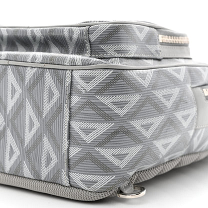 Christian Dior Coated Canvas CD Diamond Mini Rider Backpack Gray 10 of 10