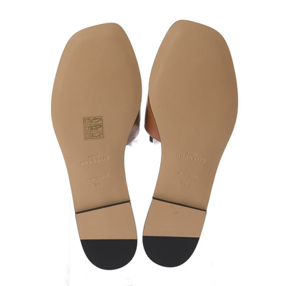 Givenchy Goatskin 4G Flat Sandals 35 Brown 5 of 7