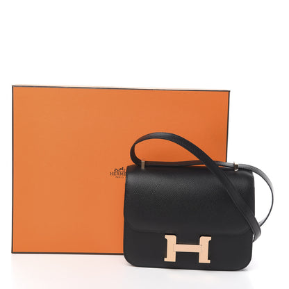 Hermes Epsom Constance 18 Black 10 of 10
