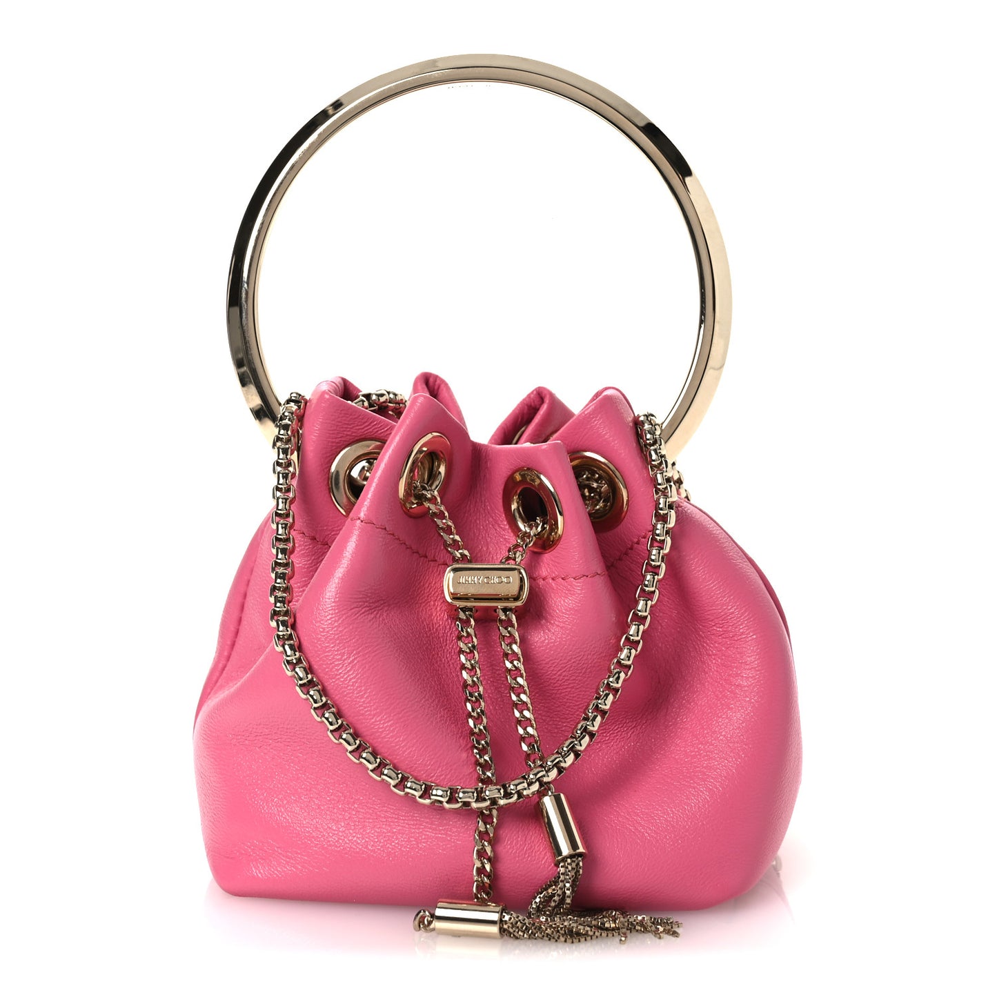 Calfskin Micro Bon Bon Bag Candy Pink