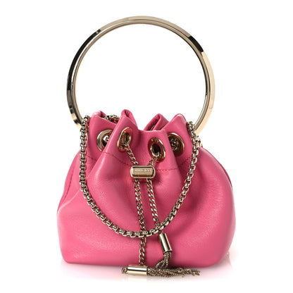 Jimmy Choo Calfskin Micro Bon Bon Bag Candy Pink 1 of 9