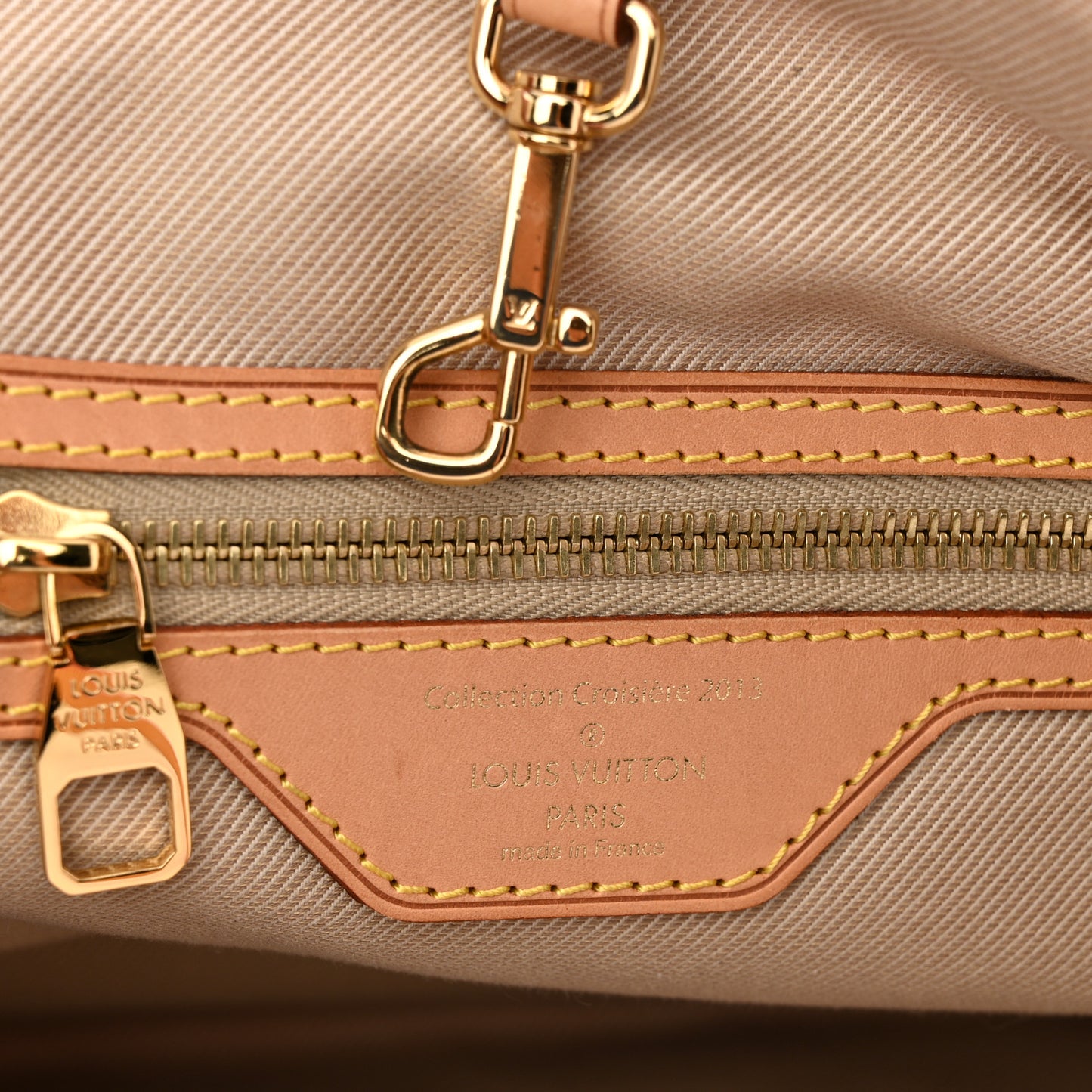 Monogram Denim Neverfull MM Rose