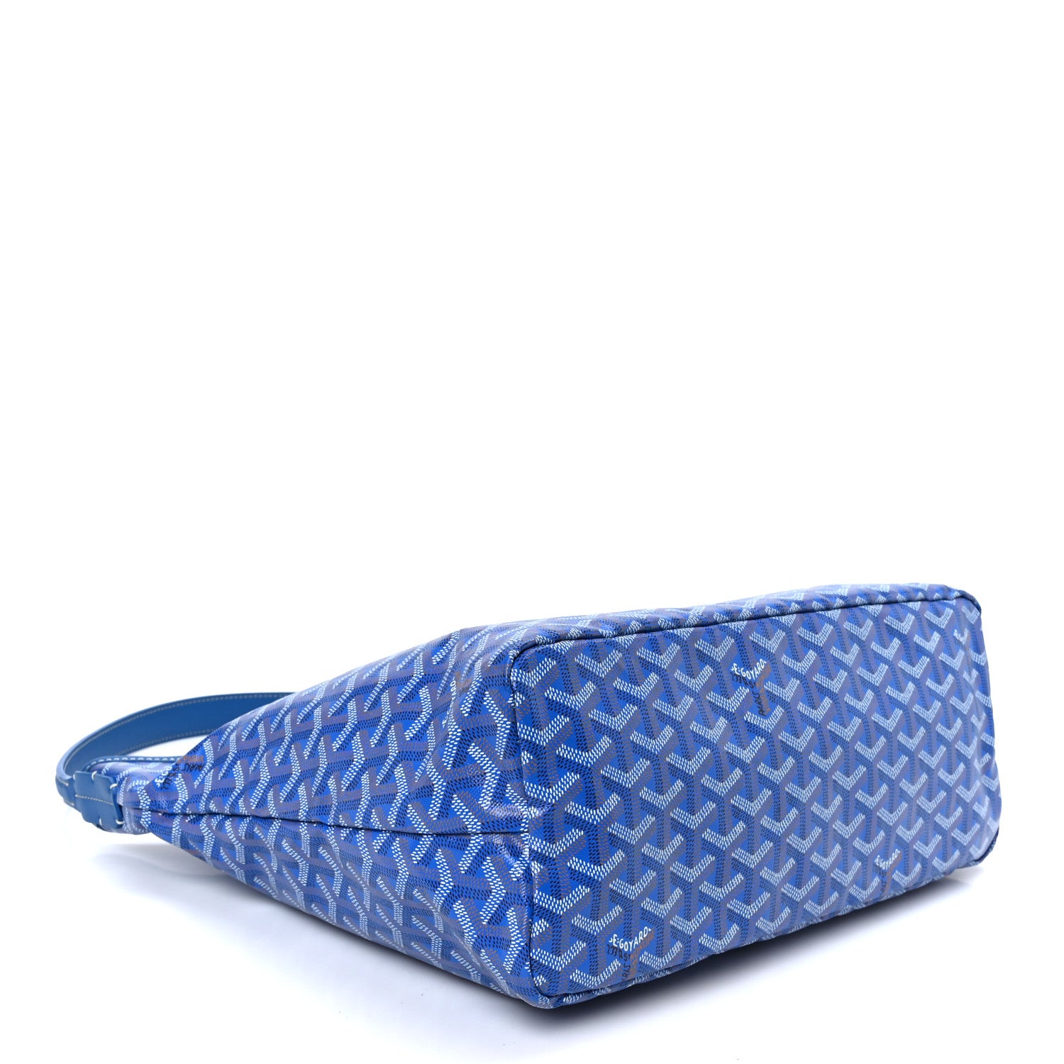 Goyard Goyardine Boheme Hobo Blue 5 of 11