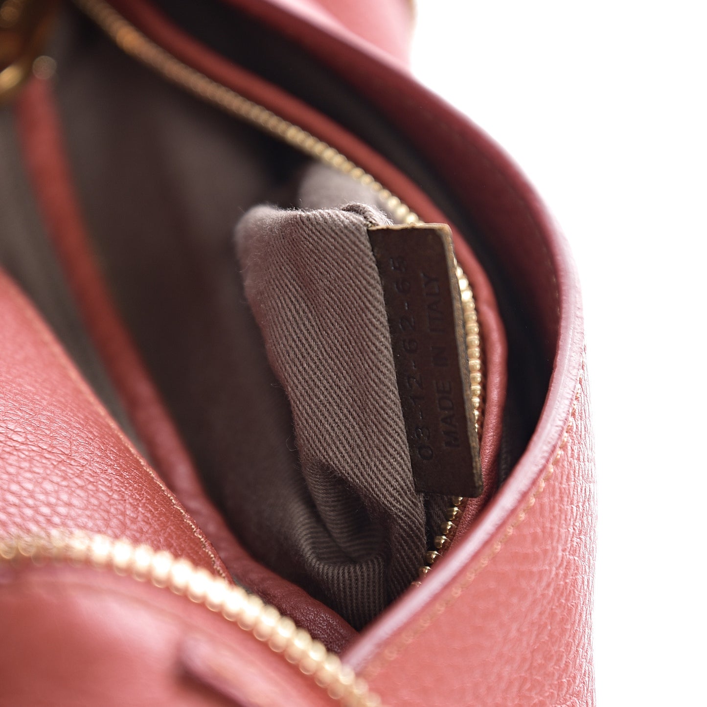 Calfskin Medium Marcie Round Zip Crossbody Bag Maple Leaf