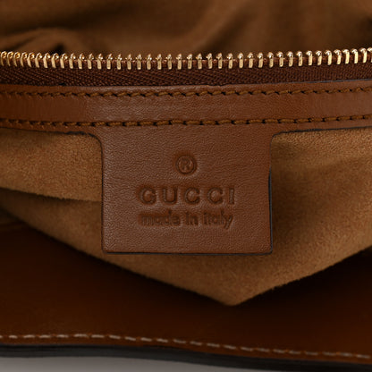 Gucci GG Supreme Monogram Medium Padlock Tote Beige Cuir 6 of 11