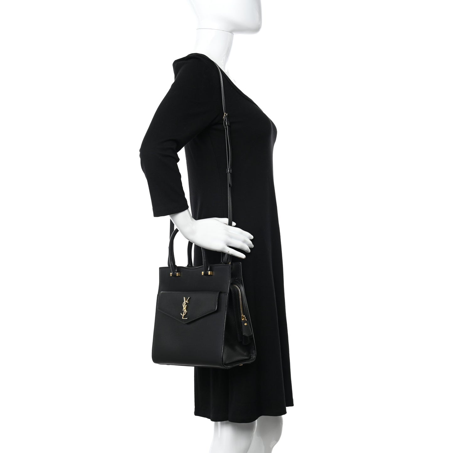 Grain De Poudre Small Uptown Tote Black