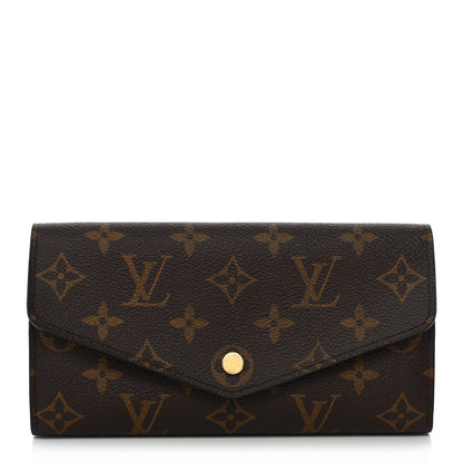 Louis Vuitton Monogram Sarah Wallet NM Fuchsia 1 of 9