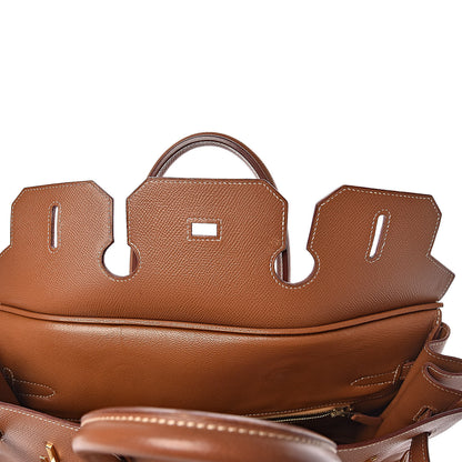 Hermes Courchevel Birkin 35 Gold 9 of 49
