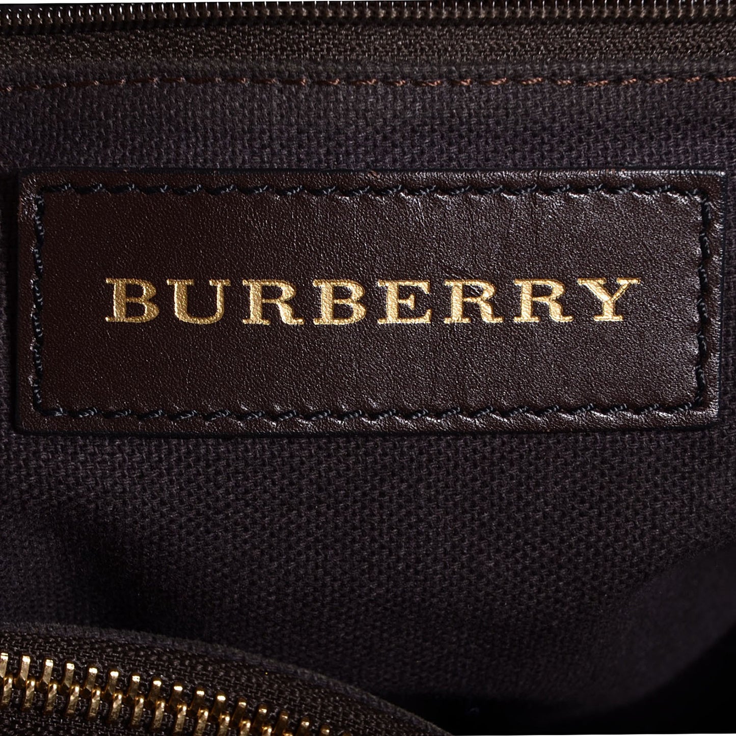 Haymarket Check Medium Golderton Tote Chocolate