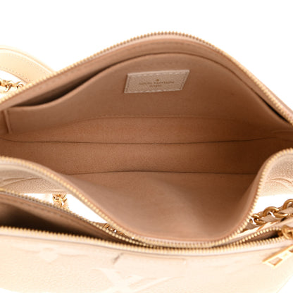 Louis Vuitton Empreinte Monogram Giant Multi Pochette Accessories Cream 5 of 11
