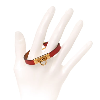 Hermes Swift Micro Rivale Bracelet XS Sanguine 2 of 6