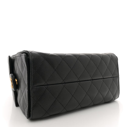 Chanel Caviar Quilted Small Chanel 25 Handbag Black 4 of 11