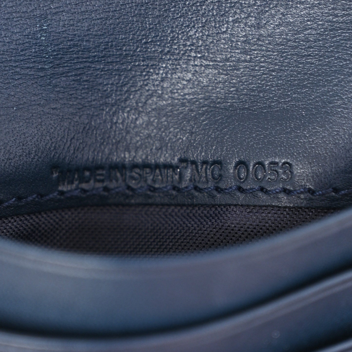 Monogram Compact Saddle Wallet Blue