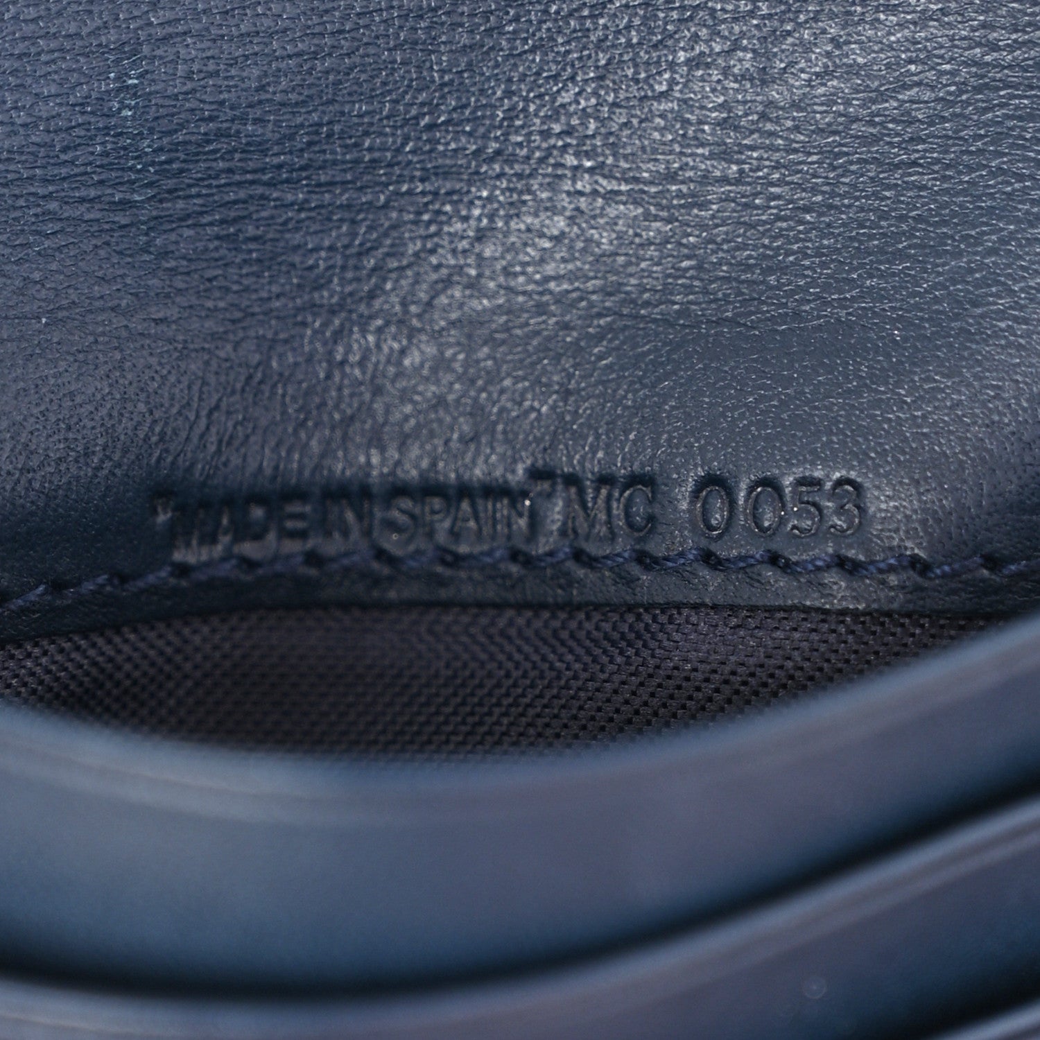 Christian Dior Monogram Compact Saddle Wallet Blue 8 of 10
