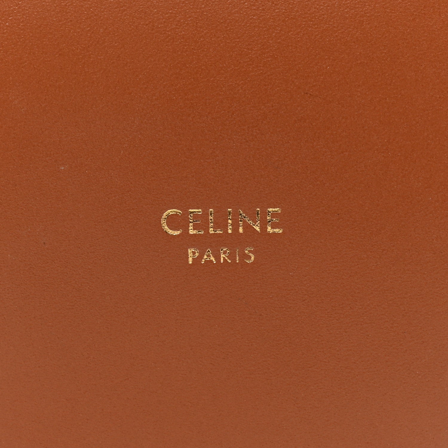 Celine Triomphe Canvas Calfskin Micro Drawstring Bucket Bag White Tan 5 of 7