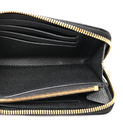 Louis Vuitton Empreinte Margot Wallet Black 5 of 8