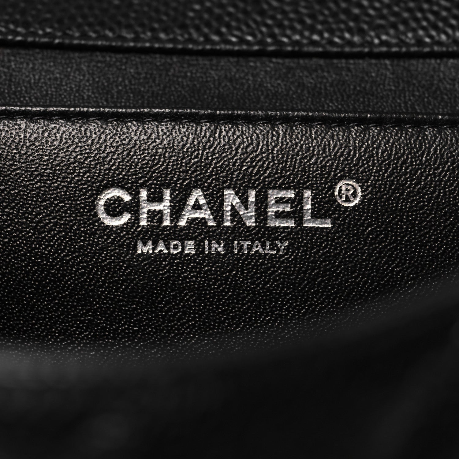 Chanel Caviar Quilted Clutch With Chain Flap Black 6 of 11