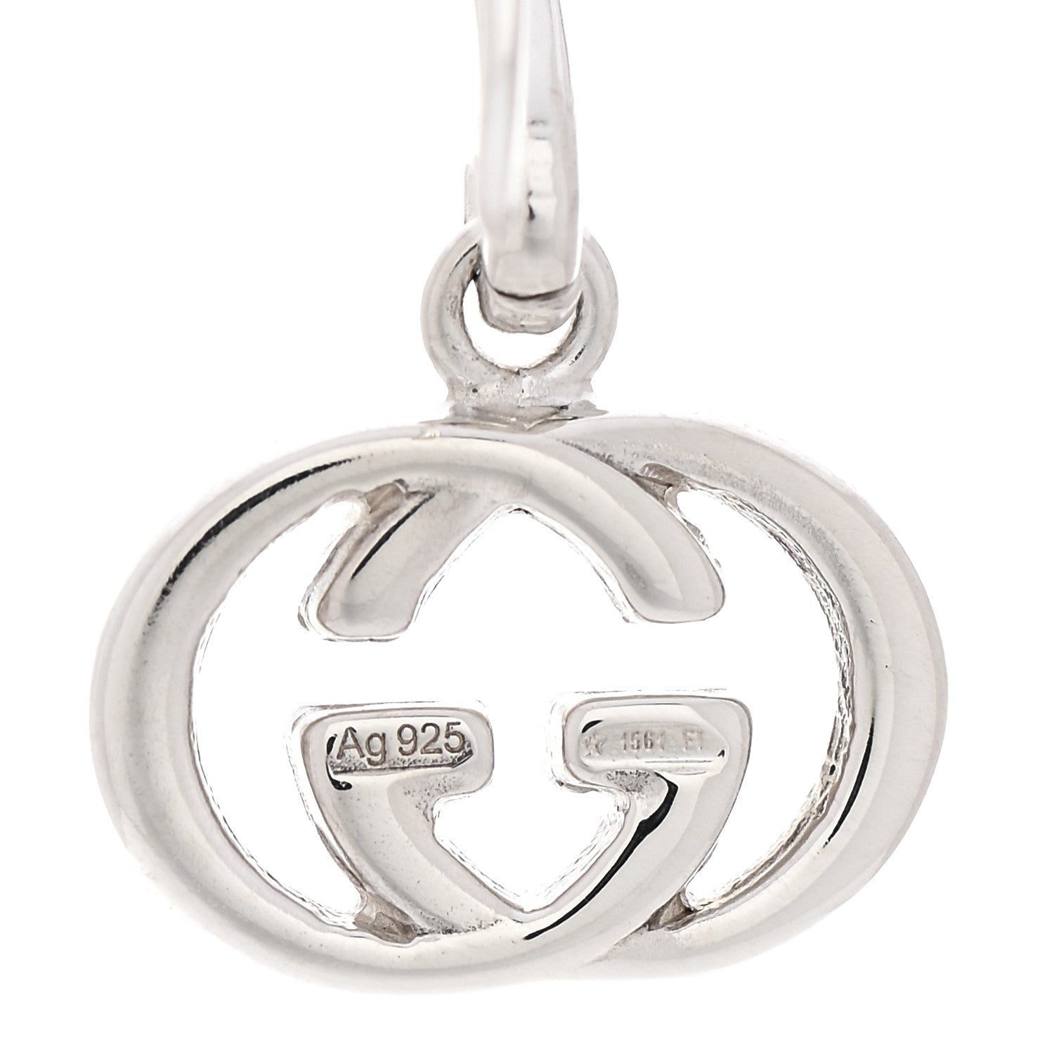 Gucci Sterling Silver Britt Drop Earrings 5 of 6