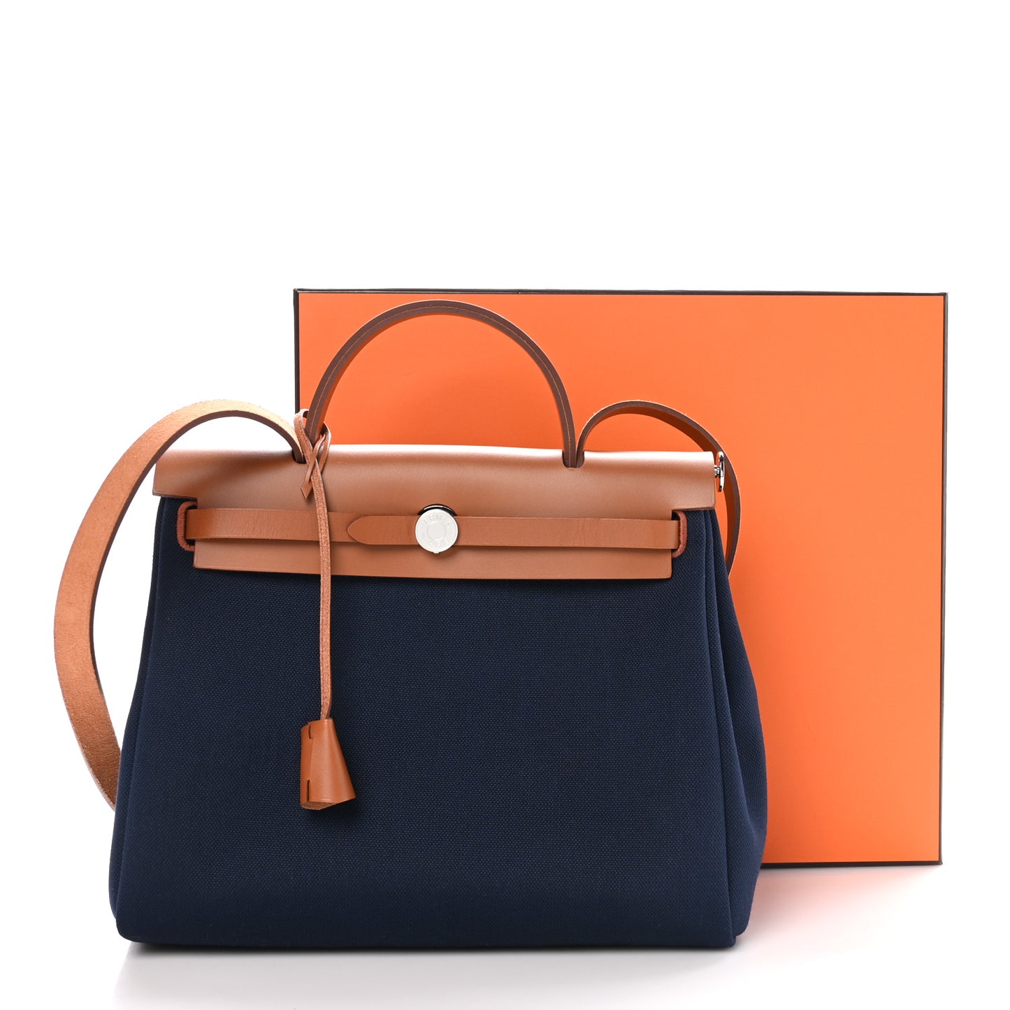 Toile Vache Hunter Herbag Zip Retourne 31 MM  Bleu Marine