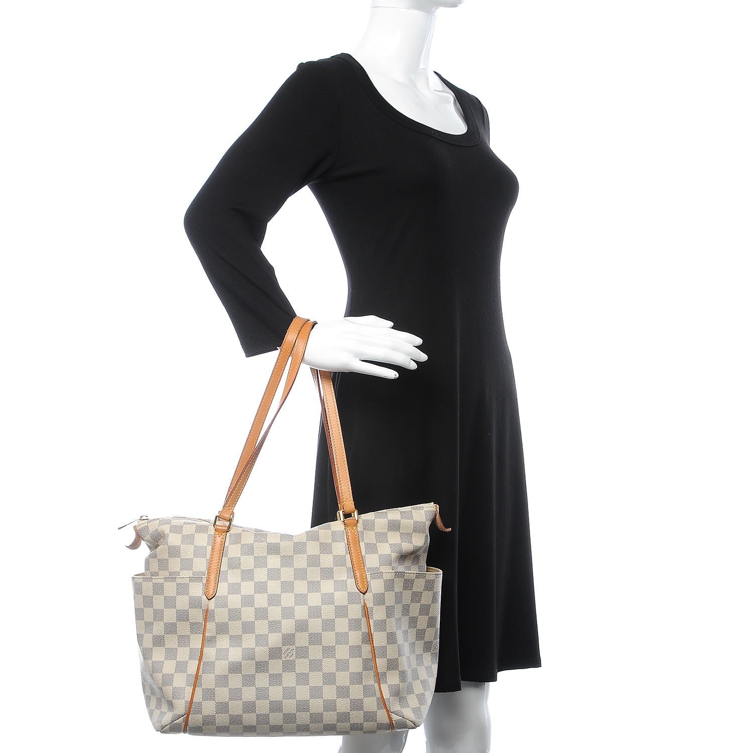 Louis Vuitton Damier Azur Totally MM 2 of 14