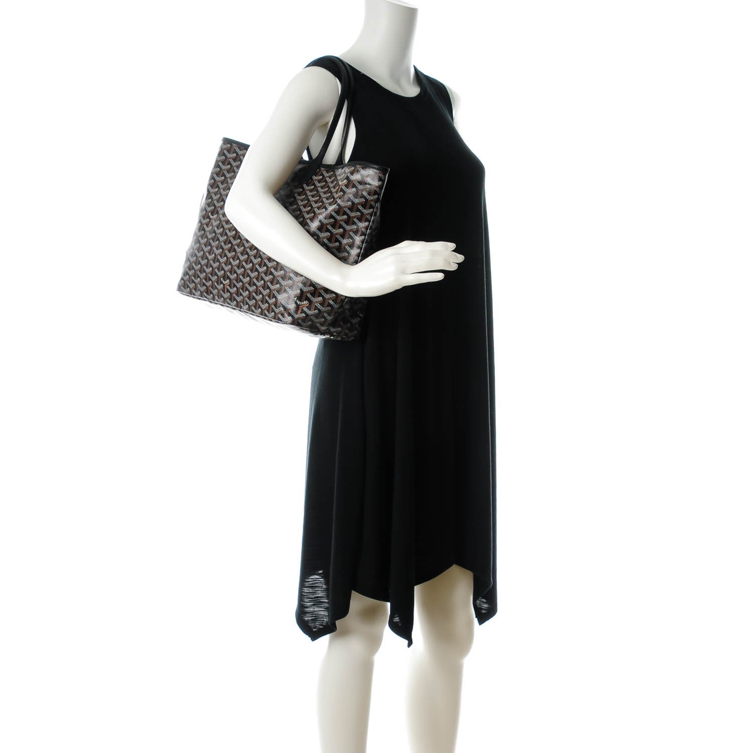 Goyard Goyardine Saint Louis PM Black 2 of 7