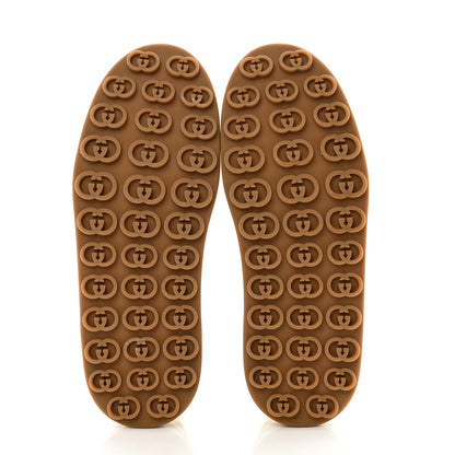 Gucci GG Monogram Mens 1977 Tennis Platform 52mm Sneakers 9 Beige Ebony Mystic White 5 of 7