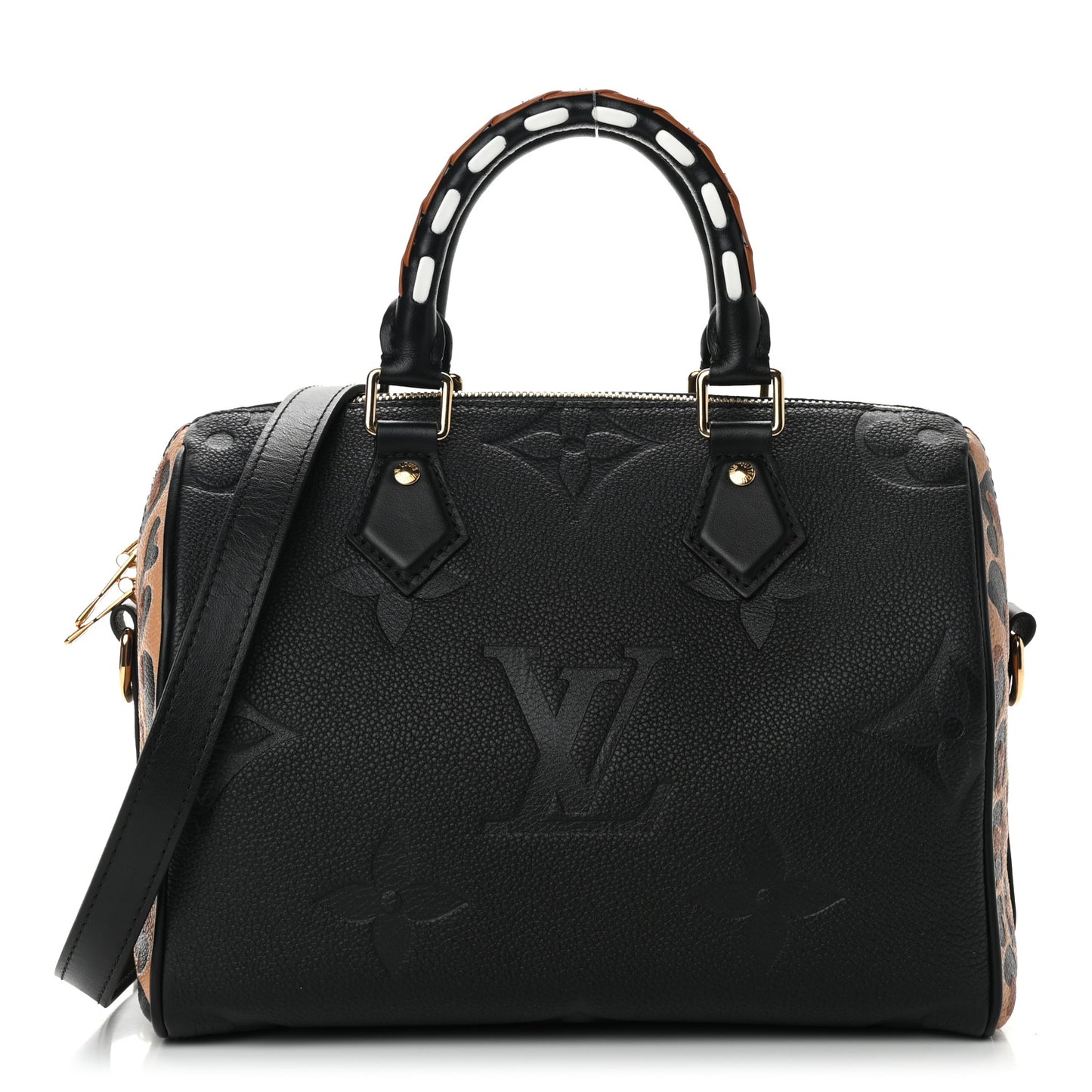 Empreinte Monogram Giant Wild At Heart Speedy Bandouliere 25 Black