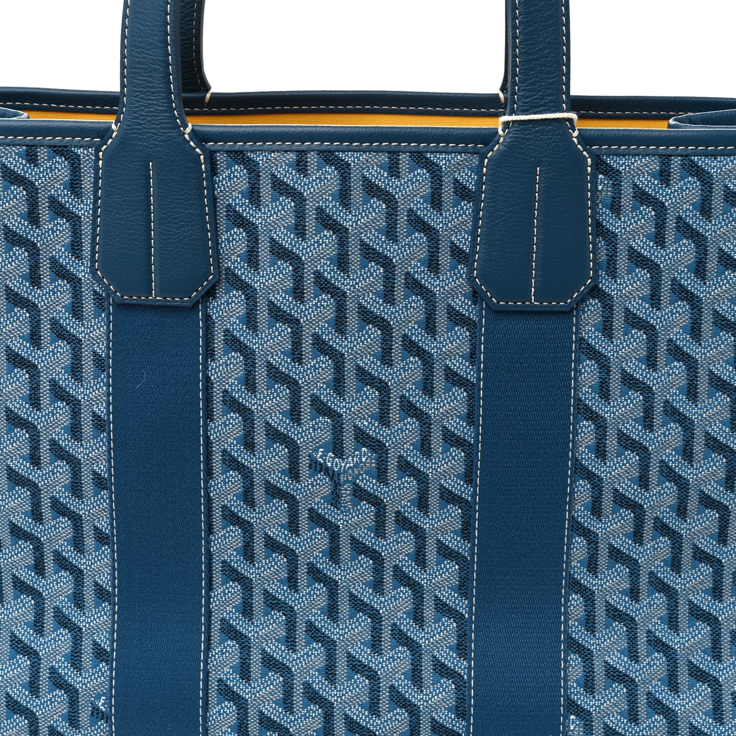 Goyard Goyardine Villette PM Tote Ocean Blue 8 of 10