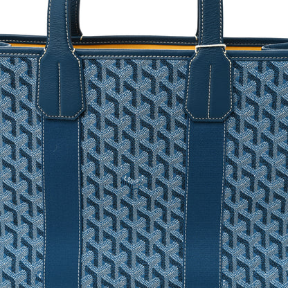 Goyard Goyardine Villette PM Tote Ocean Blue 8 of 10