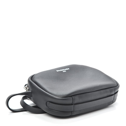 Balenciaga Calfskin Logo XS Everyday Camera Bag Black 4 of 9