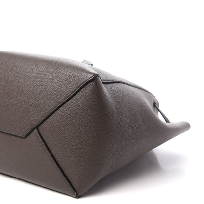 Celine Soft Grained Calfskin Small Belt Cabas Phantom Brown 9 of 10