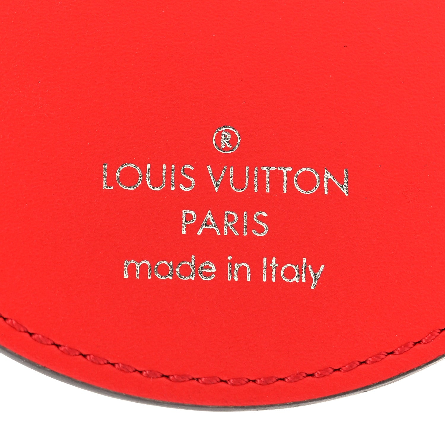 Louis Vuitton Monogram Escale Bag Charm Key Holder Rouge 4 of 5