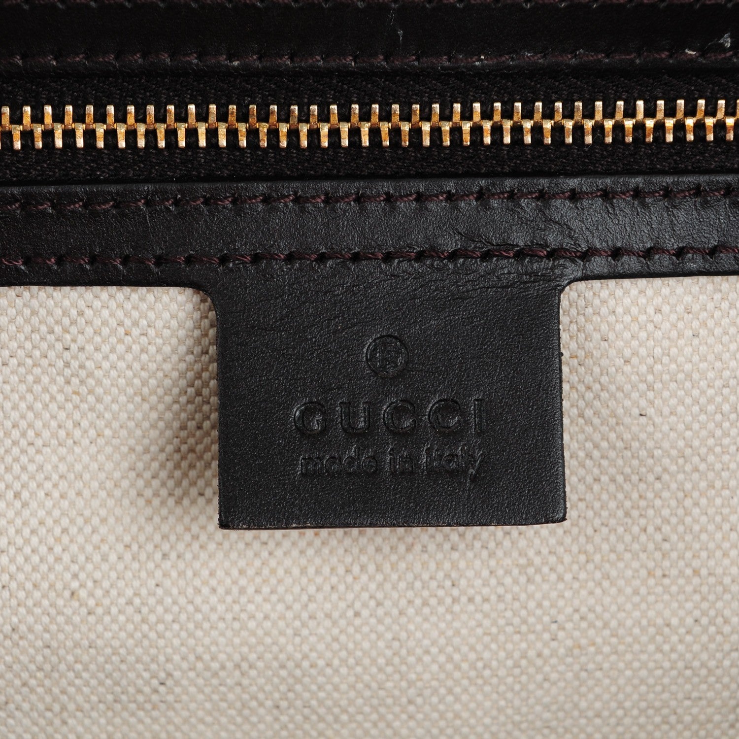 Gucci Monogram Vintage Web Medium Boston Dark Brown 6 of 7