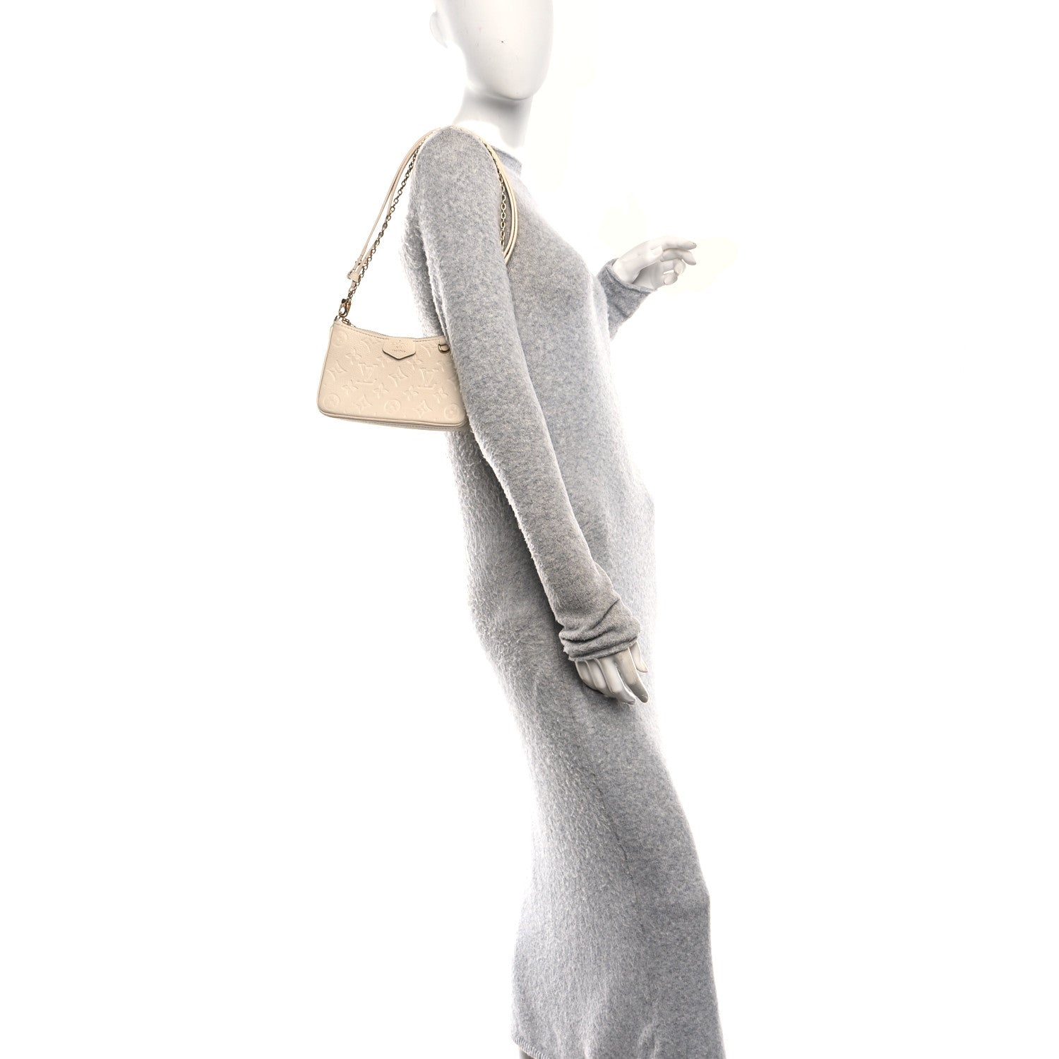 Louis Vuitton Empreinte Easy Pouch On Strap Cream 2 of 9