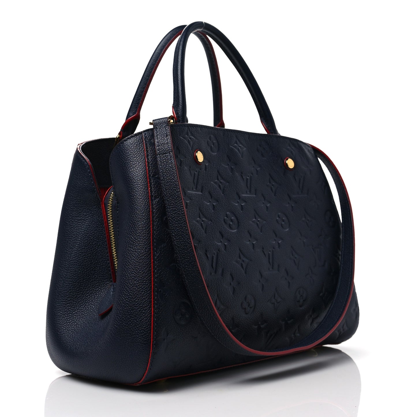 Empreinte Montaigne MM Marine Rouge