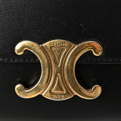 Celine Shiny Calfskin Mini Claude Black 12 of 16