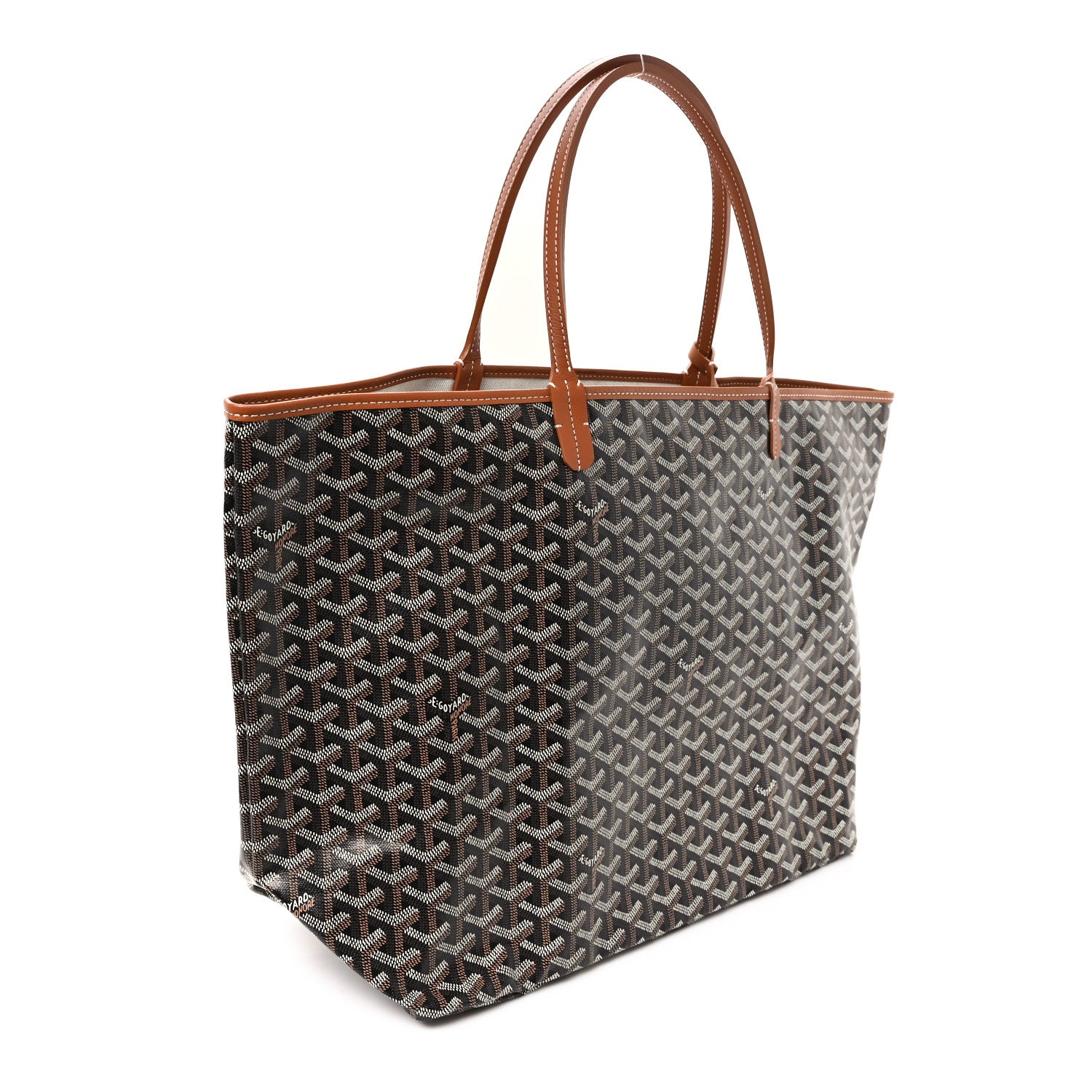 Goyard Goyardine Saint Louis GM Black Gold 4 of 11