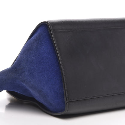 Celine Calfskin Suede Medium Tri-color Trapeze Tri-color Sand 7 of 19