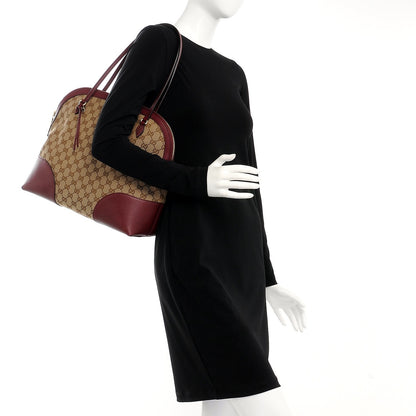 Gucci Monogram Medium Bree Shoulder Bag Ruby Red 2 of 7