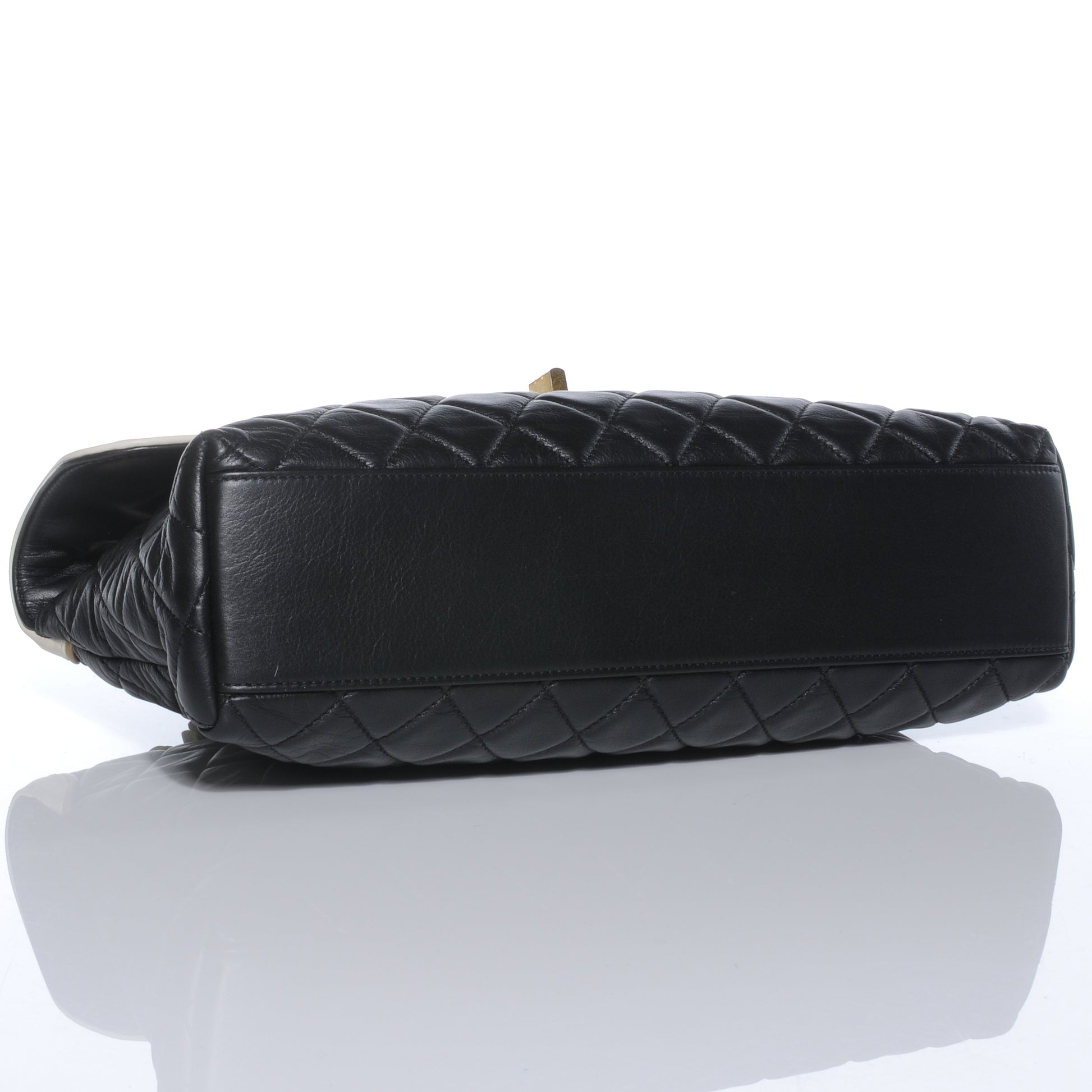 Chanel Lambskin Quilted Mademoiselle East West Flap 4 of 7