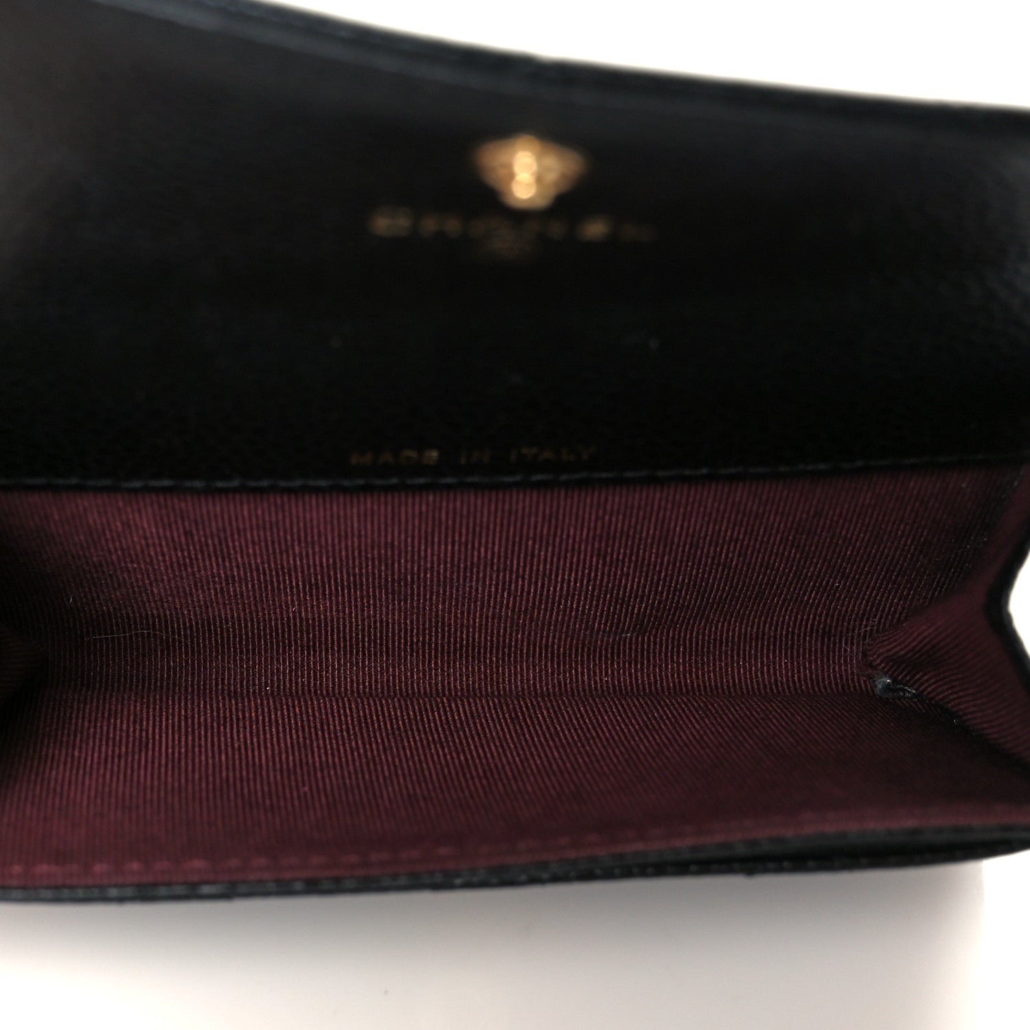 Chanel Caviar Quilted Flap Card Holder Wallet Black 5 of 9